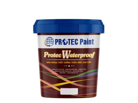 Sơn Chống Thấm Siêu Cao Cấp Ngoại Thất PROTEC WATERPROOF
